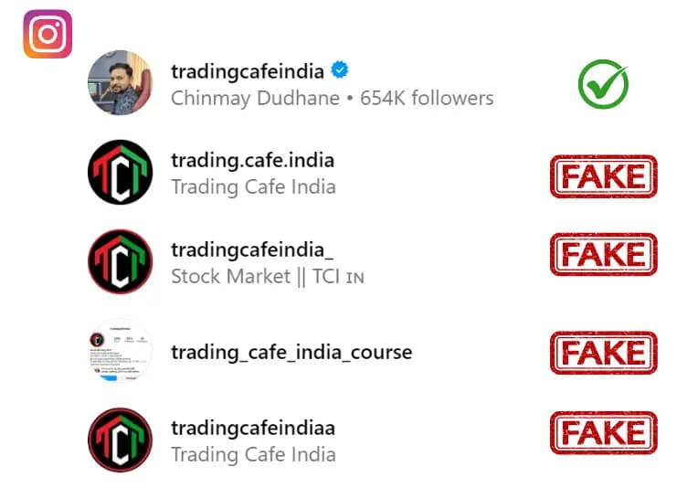 fake channel warning